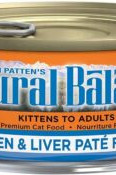 The J. M. Smucker Company Issues Voluntary Recall of One Lot of Natural Balance® Ultra Premium Chicken & Liver Paté Formula Canned Cat Food July 3, 2020