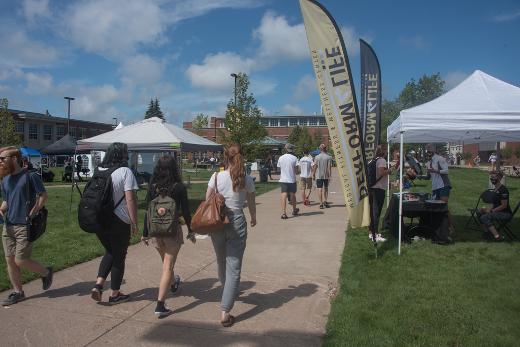 Two Day Fall Fest Fills Academic Mall on NMU Campus