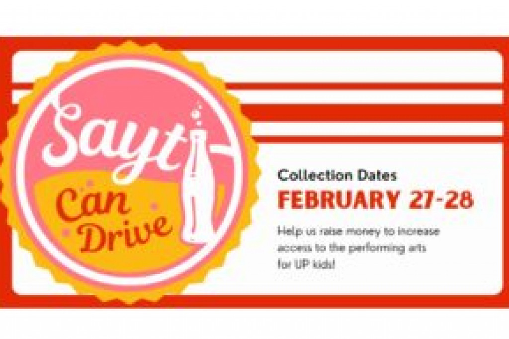 Donate your returnables to SAYT February 27 * 28 2021