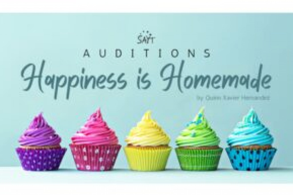 SAYT “Happiness is Homemade” Auditions Deadline March 12, 2021