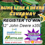 Win a John Deere x350 Riding Mower