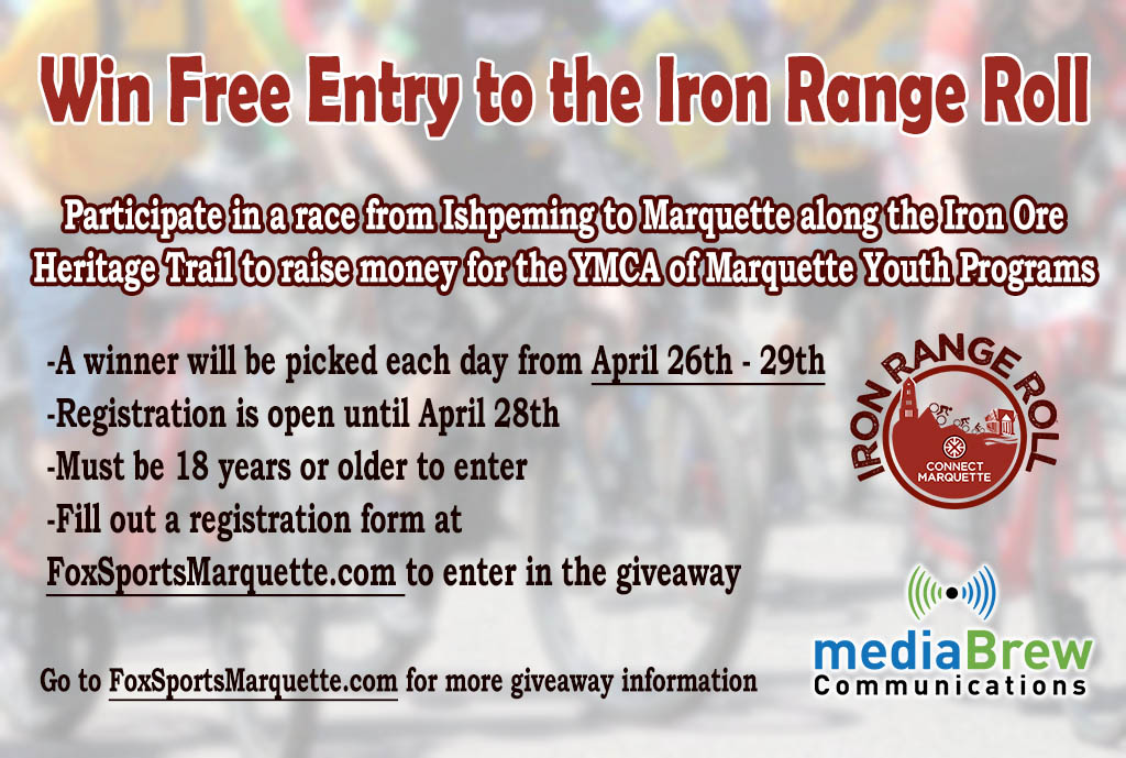 Register to win the Iron Range Roll Entry Ticket Giveaway!