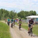 Heading up the Iron Ore Heritage Trail