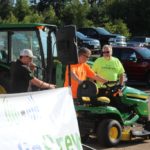 We had Cole from Northland Lawn, Sprort & Equipment explain all the great features on the x350 John Deere mower, as well as they other great products they offered.