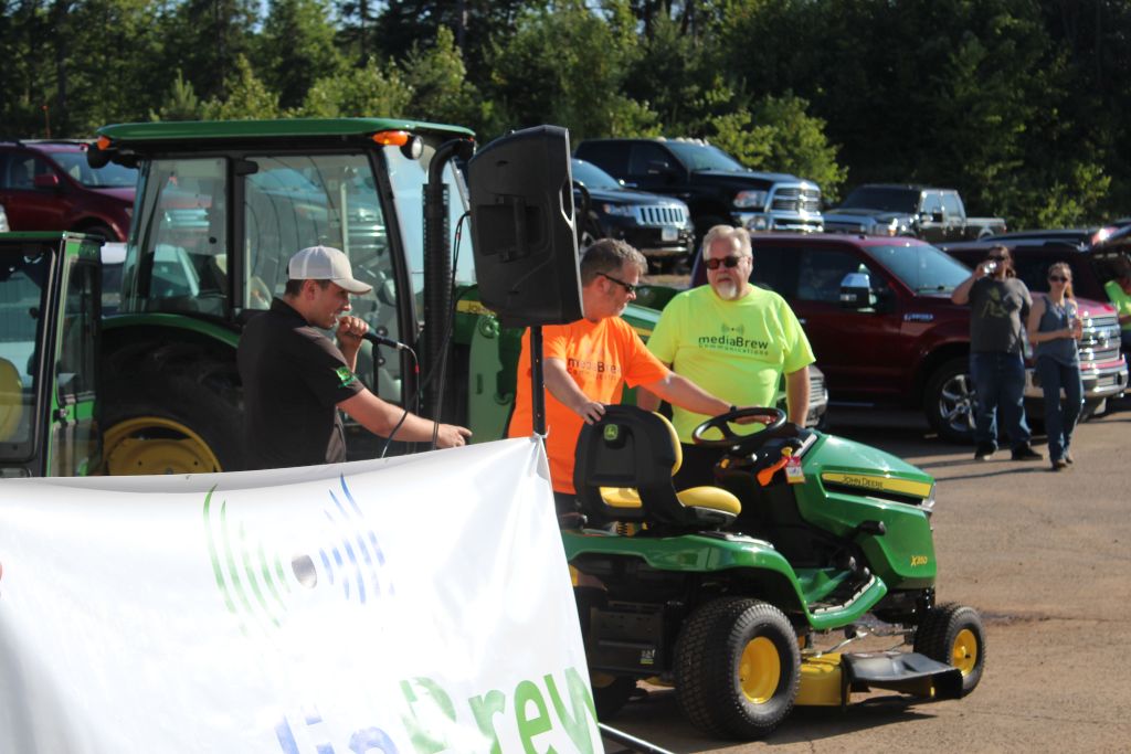 We Had Cole From Northland Lawn, Sprort & Equipment Explain All The Great Features On The X350 John Deere Mower, As Well As They Other Great Products They Offered.