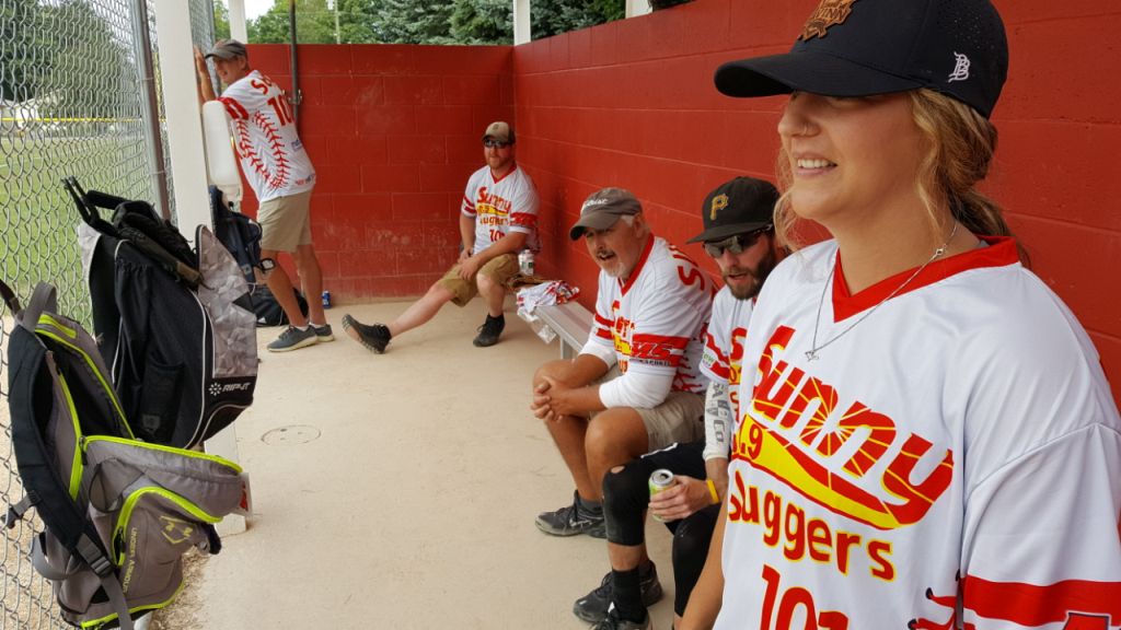 In The Dugout With The Sunny Sluggers