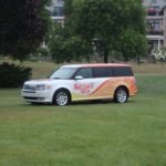 The Sunny Van poised at HarborFest