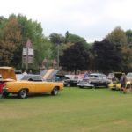 A wide look at the Classic Car Show at HarborFest