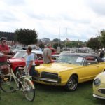 People gathered at the Classic Car Show for HarborFest