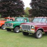 Ford Trucks lined up at HarborFest