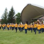 NMU's Marching Band performs at HarborFest