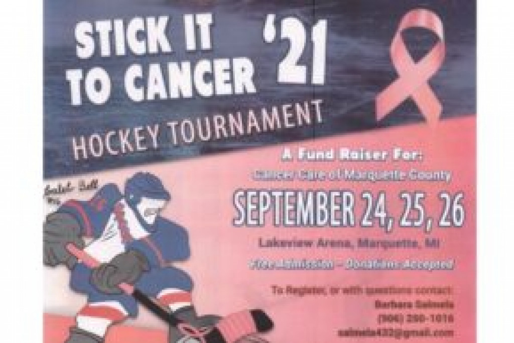 Stick it to Cancer Hockey Tournament September 24-26 2021