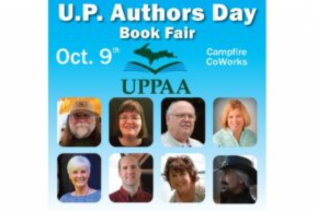 4th U.P. Authors Day Book Fair in Marquette October 9, 2021