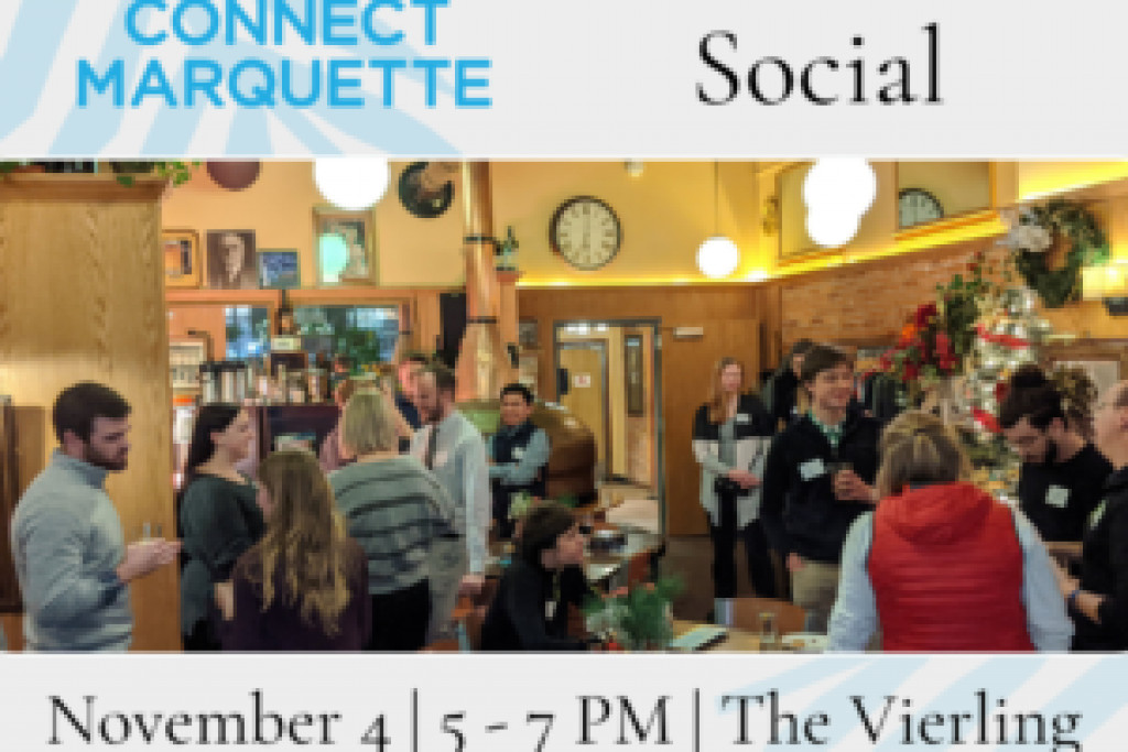 Stop by Connect Marquette's November Social