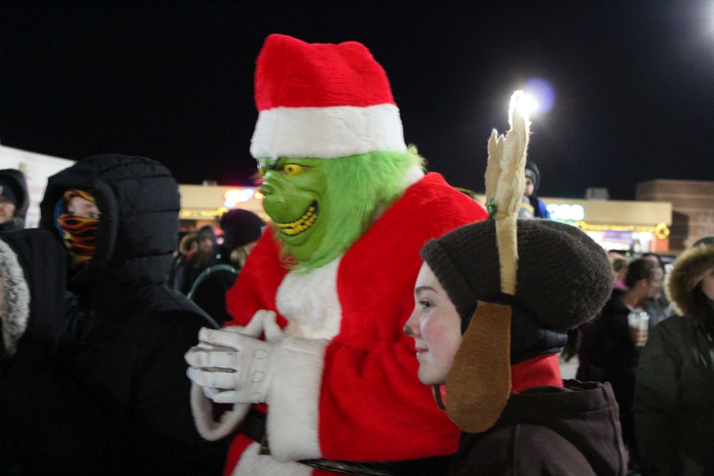 Uh-oh! The Grinch was among the attendees as well....