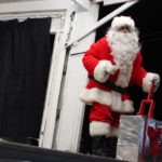 Santa flips the switch!