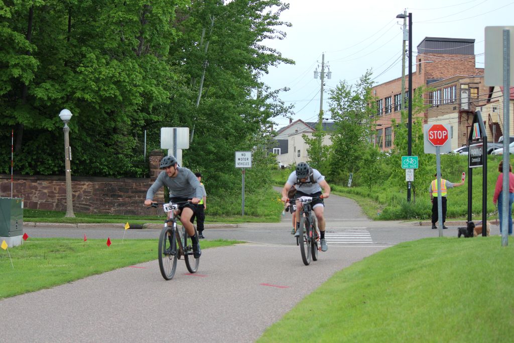 Tons Of Racers Took On The 16-mile Challenge, Biking From Ishpeming To Marquette