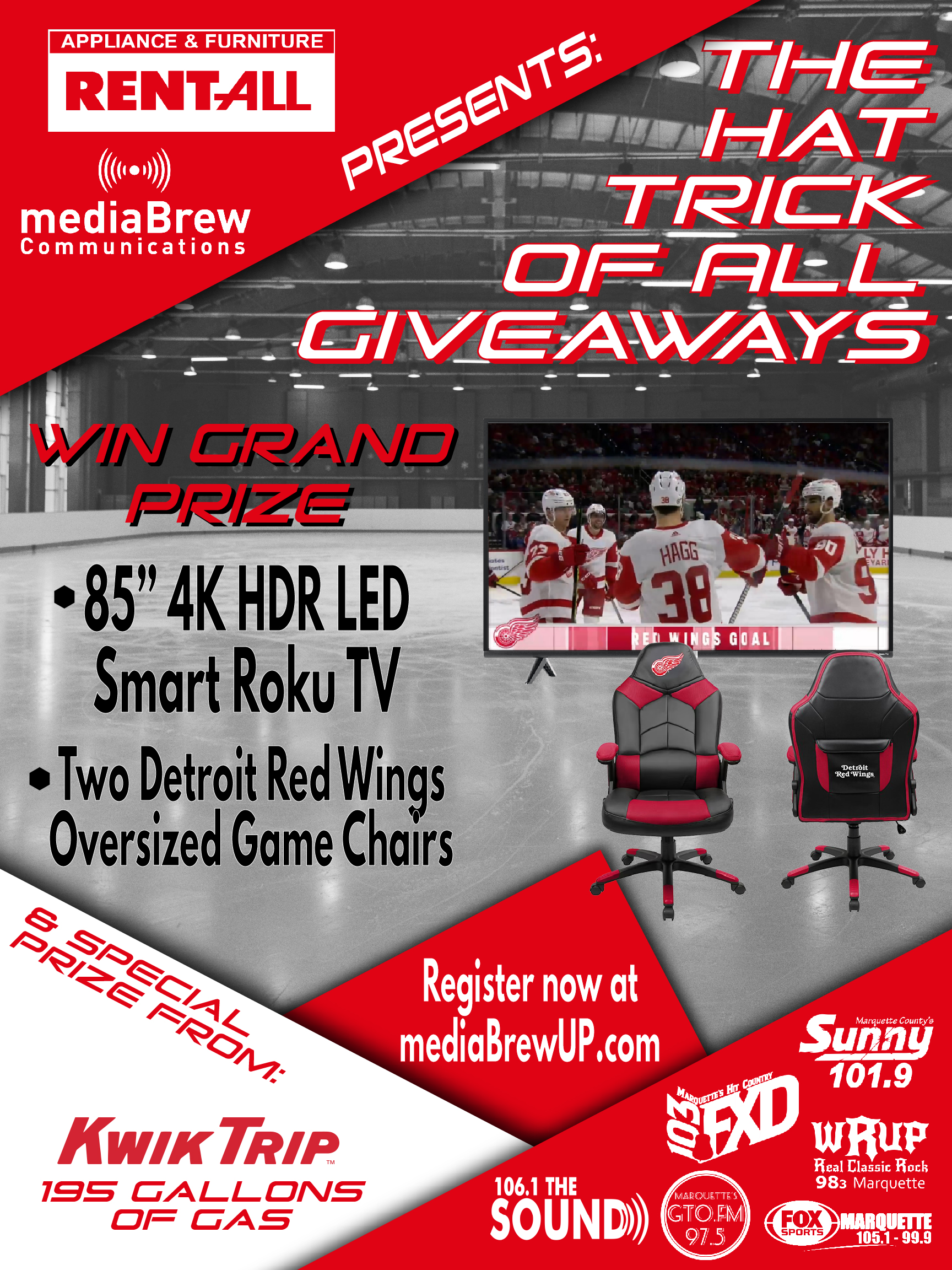 Hat Trick Giveaway Poster