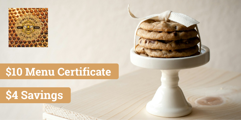 Honey Haven Menu Certificate - $4 Savings