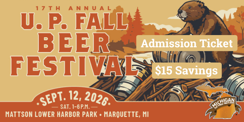 UP Fall Beer Fest Admission Ticket - $15 Savings